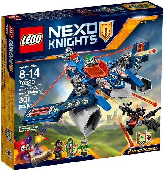 70320 LEGO NEXO KNIGHTS – Aaronův Aero Striker V2