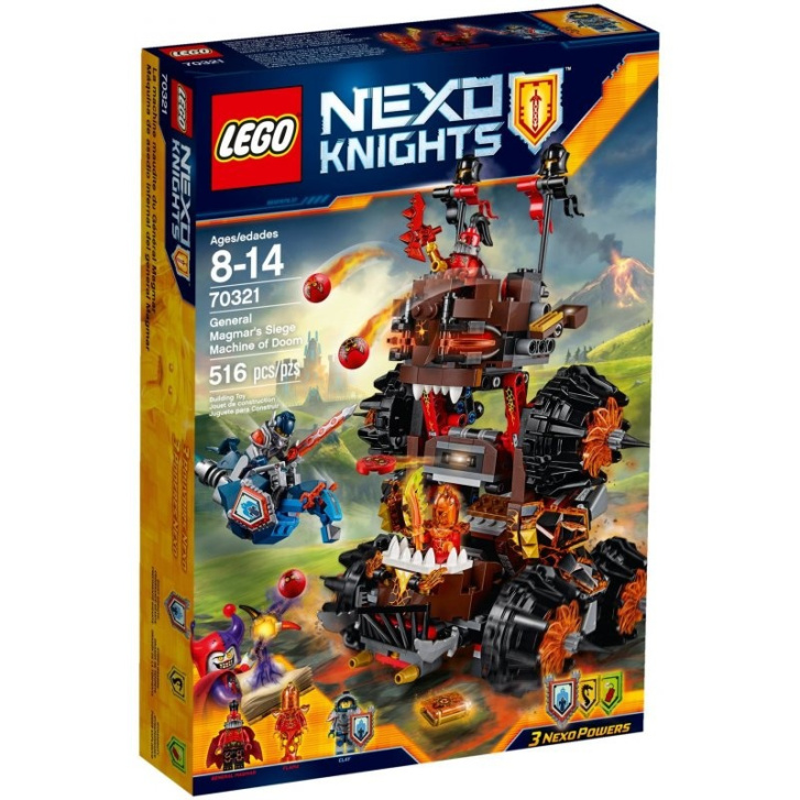 70321 LEGO NEXO KNIGHTS – Obléhací stroj zkázy
