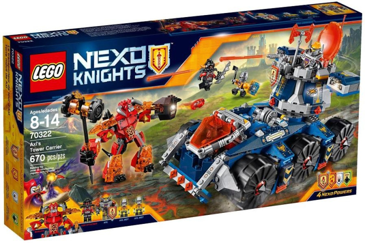 70322 LEGO NEXO KNIGHTS – Věžový transportér
