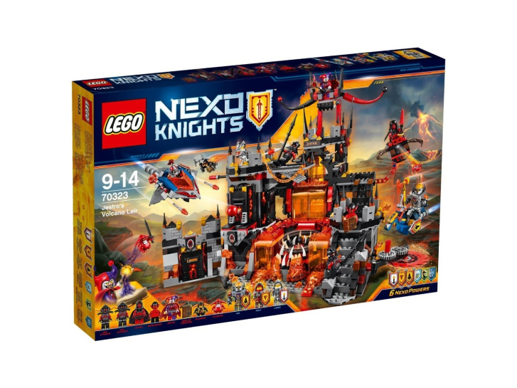 70323 LEGO NEXO KNIGHTS – Jestrovo sopečné doupě