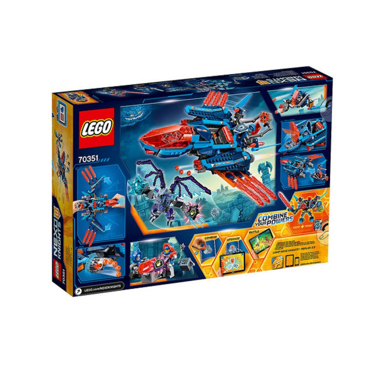 70351 LEGO NEXO KNIGHTS - Clayovo letadlo Falcon Blaster