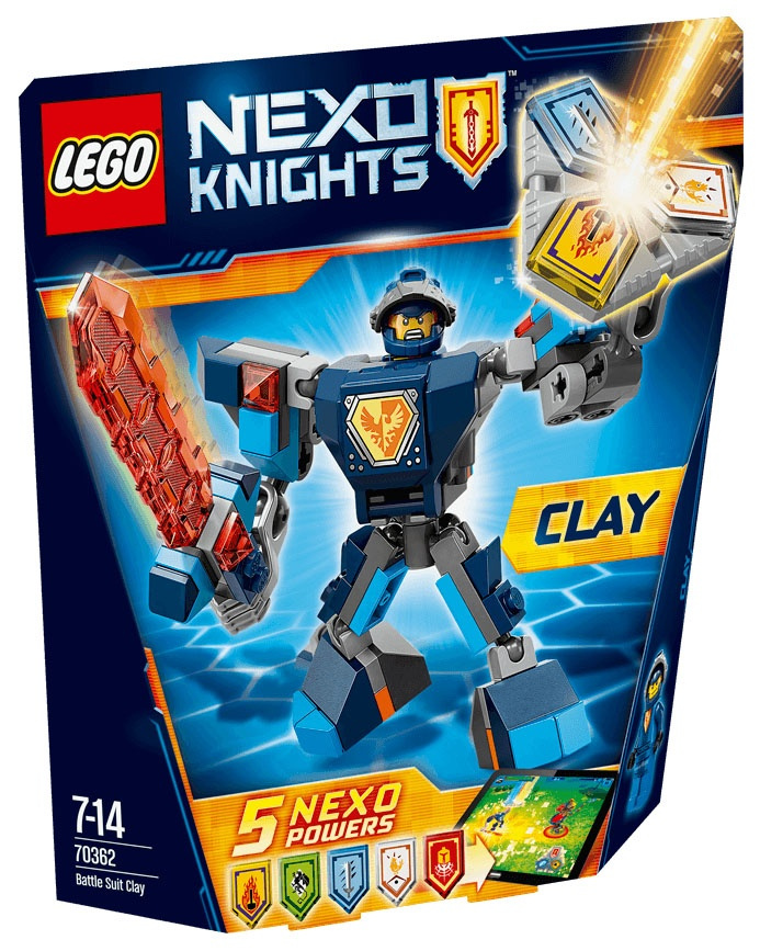 70362 LEGO NEXO KNIGHTS - Clay v bojovém obleku