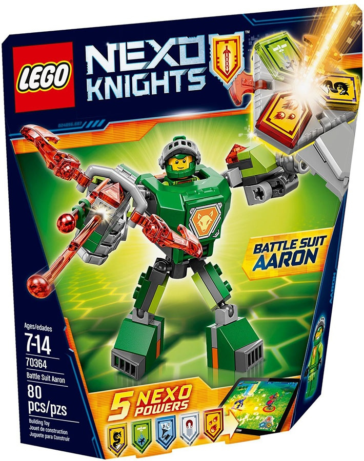 70364 LEGO NEXO KNIGHTS - Aaron v bojovém obleku