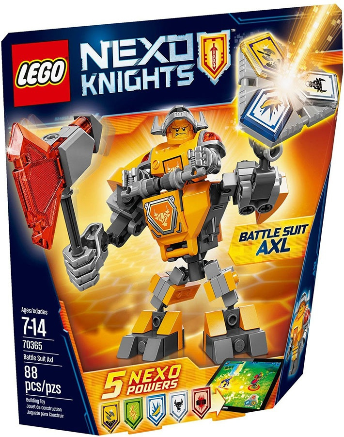 70365 LEGO NEXO KNIGHTS - Axl v bojovém obleku