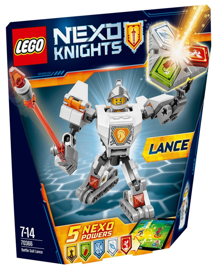 70366 LEGO NEXO KNIGHTS - Lance v bojovém obleku