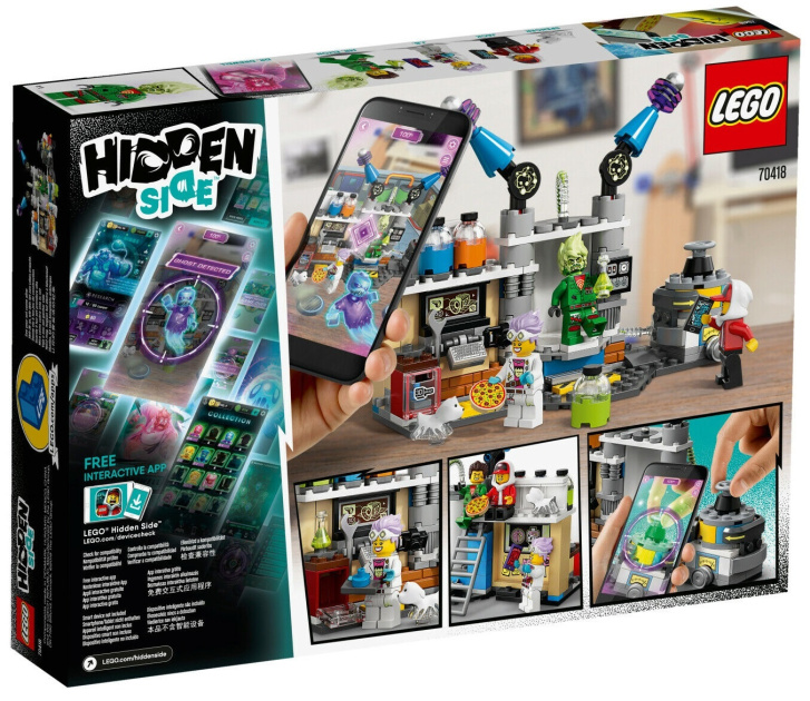 70418 LEGO HIDDEN SIDE - J. B. a její laboratoř plná duchů