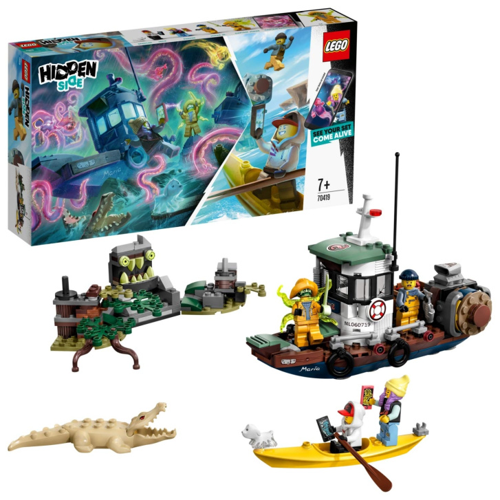 70419 LEGO HIDDEN SIDE - Stará rybářská loď