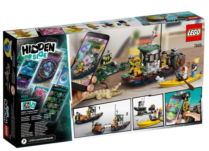 70419 LEGO HIDDEN SIDE - Stará rybářská loď