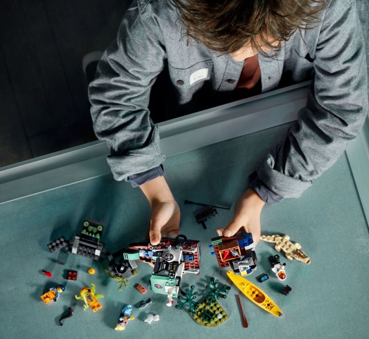 70419 LEGO HIDDEN SIDE - Stará rybářská loď