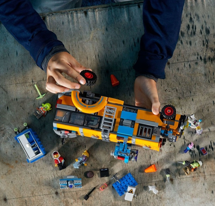 70423 LEGO HIDDEN SIDE - Paranormální autobus
