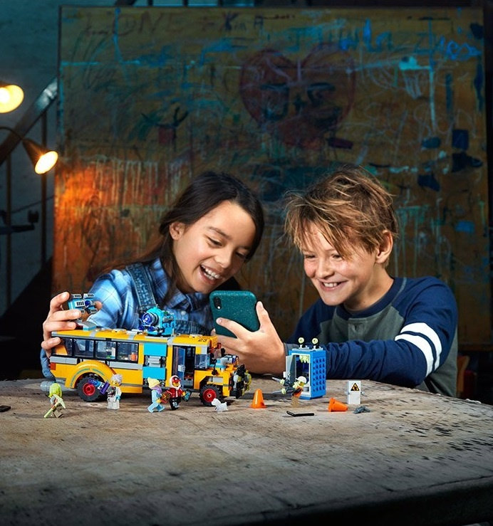 70423 LEGO HIDDEN SIDE - Paranormální autobus