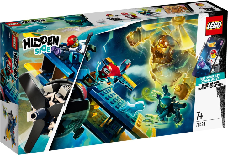 70429 LEGO HIDDEN SIDE – El Fuegovo kaskadérské letadlo