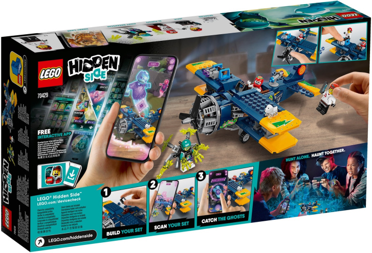 70429 LEGO HIDDEN SIDE – El Fuegovo kaskadérské letadlo