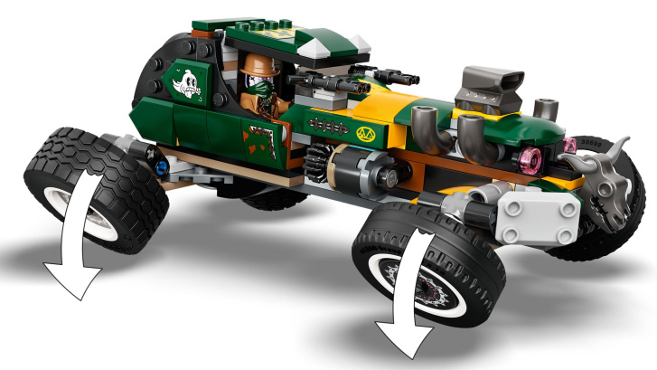 70434 LEGO HIDDEN SIDE - Nadpřirozené závodní auto