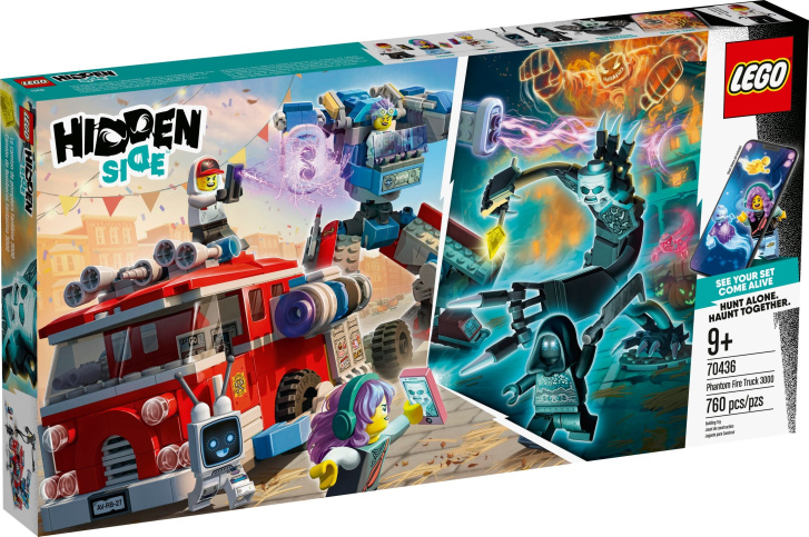 70436 LEGO HIDDEN SIDE – Hasičský vůz