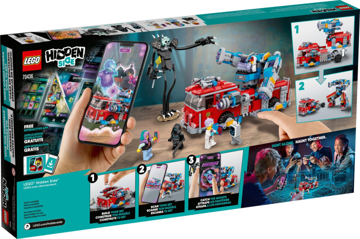 70436 LEGO HIDDEN SIDE – Hasičský vůz