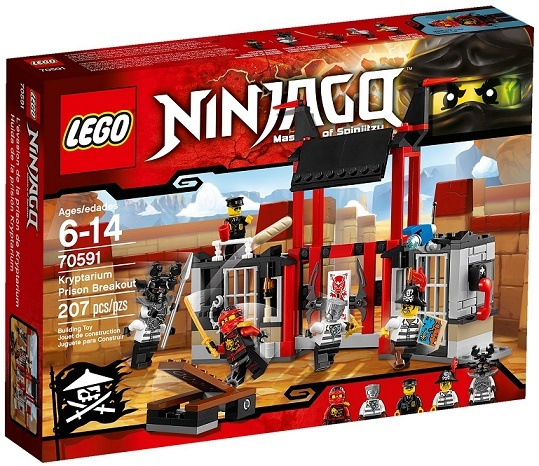 70591 LEGO NINJAGO – Útěk z vězení Kryptarium