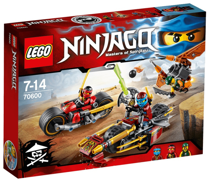 70600 LEGO NINJAGO - Honička nindža motorek