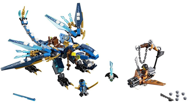 70602 LEGO NINJAGO - Jayův drak blesku