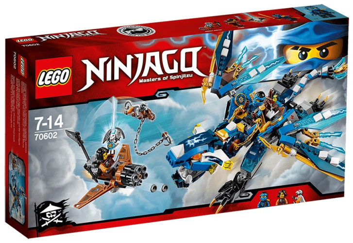70602 LEGO NINJAGO - Jayův drak blesku