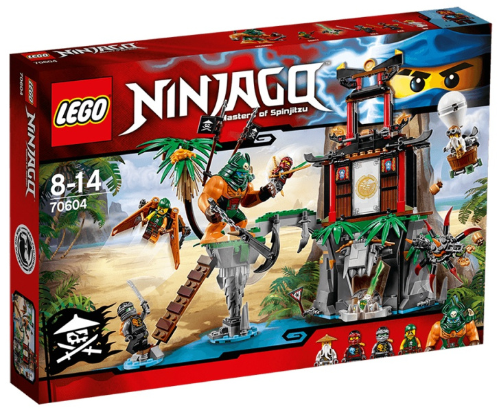 70604 LEGO NINJAGO - Ostrov Tygří vdova