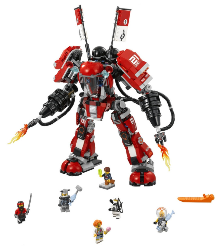 70615 LEGO NINJAGO - Ohnivý robot