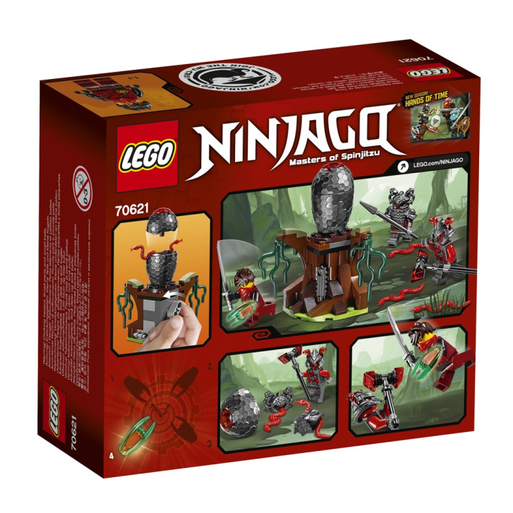 70621 LEGO NINJAGO - Rumělkoví válečníci útočí