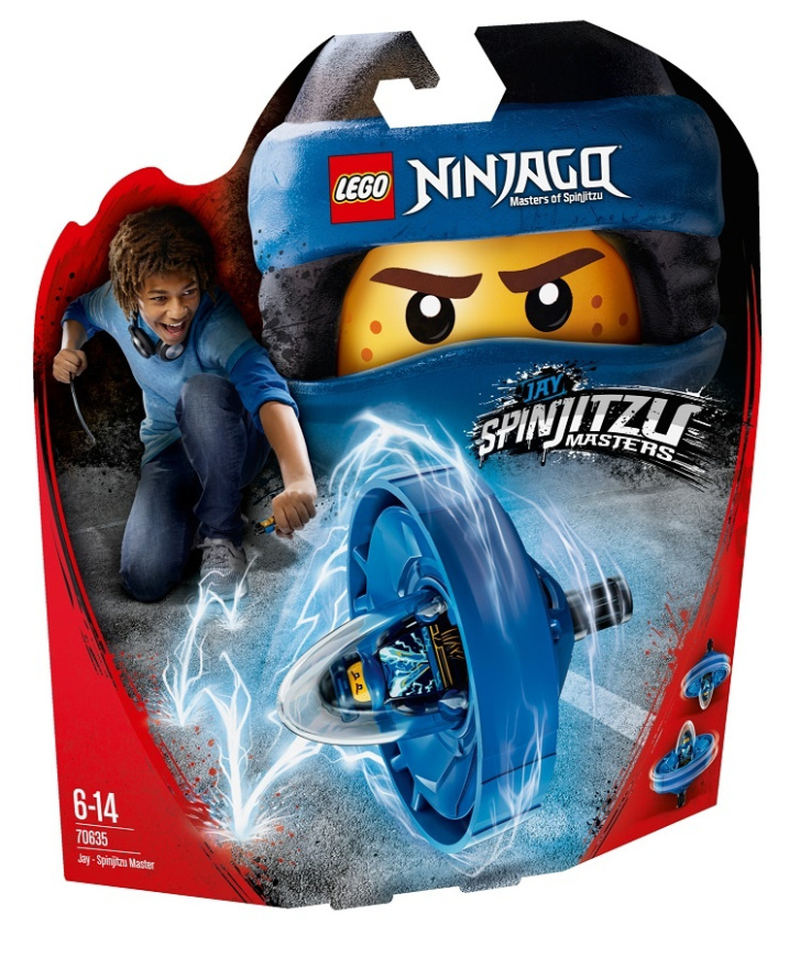 70635 LEGO NINJAGO - Mistr Spinjitzu Jay