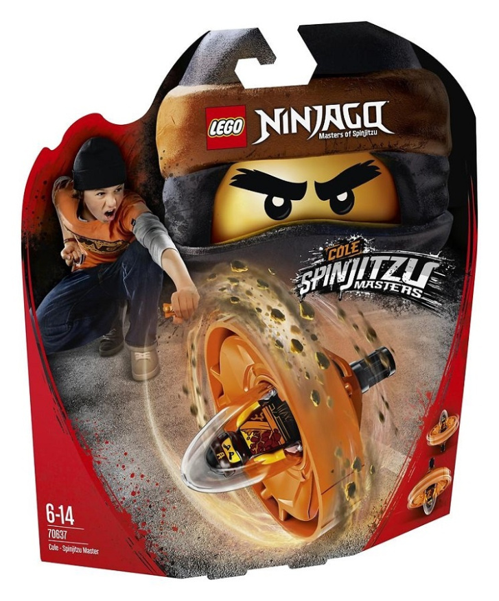 70637 LEGO NINJAGO - Mistr Spinjitzu Cole