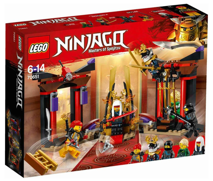 70651 LEGO NINJAGO - Souboj v trůnním sálu