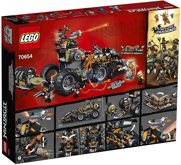 70654 LEGO NINJAGO - Dieselnaut