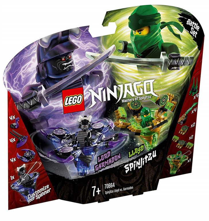 70664 LEGO NINJAGO - Spinjitzu Lloyd vs Garmadon