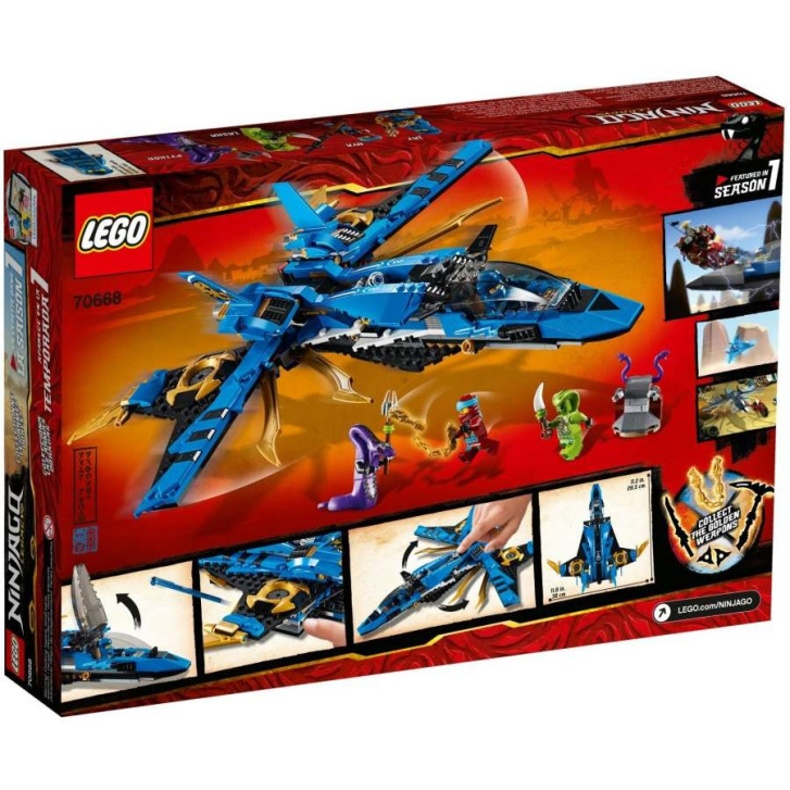 70668 LEGO NINJAGO - Jayův bouřkový letoun