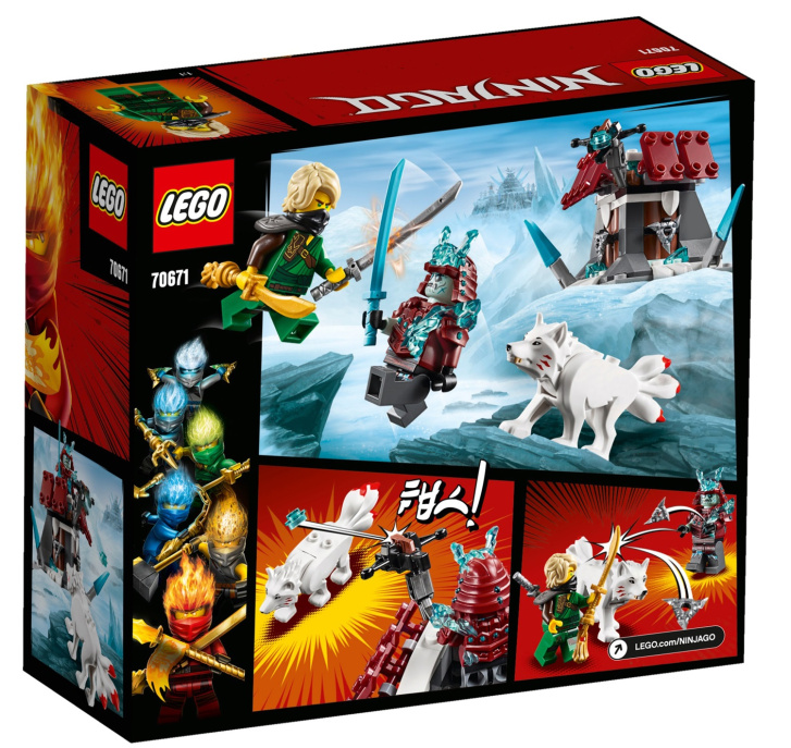 70671 LEGO NINJAGO - Lloydova cesta