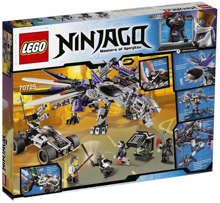 70725 LEGO NINJAGO - Nindroidný Robodrak
