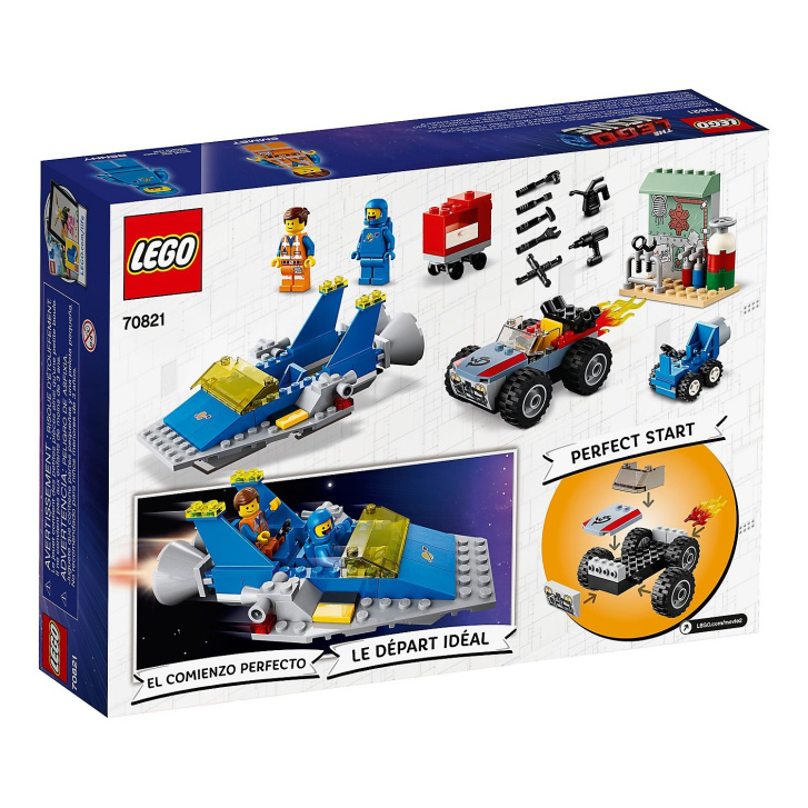 70821 LEGO MOVIE 2 - Emmetova a Bennyho dílna „Postav a oprav!"
