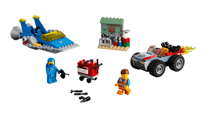 70821 LEGO MOVIE 2 - Emmetova a Bennyho dílna „Postav a oprav!"