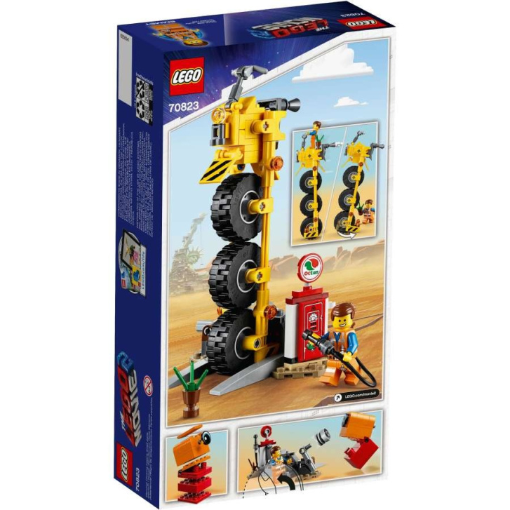 70823 LEGO MOVIE 2 - Emmetova tříkolka!