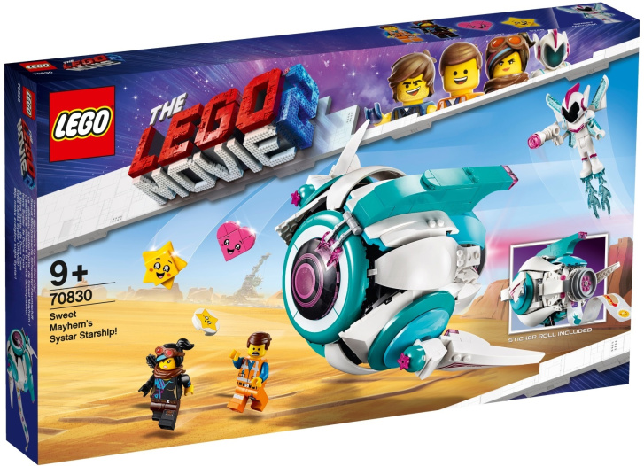 70830 LEGO MOVIE 2 - Hvězdná loď generála Mayhem