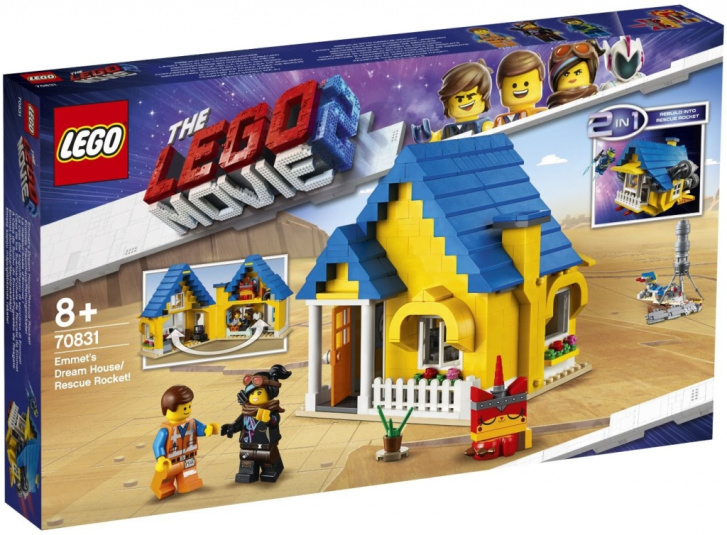 70831 LEGO MOVIE 2 - Emmetův dům snů / záchranná raketa!