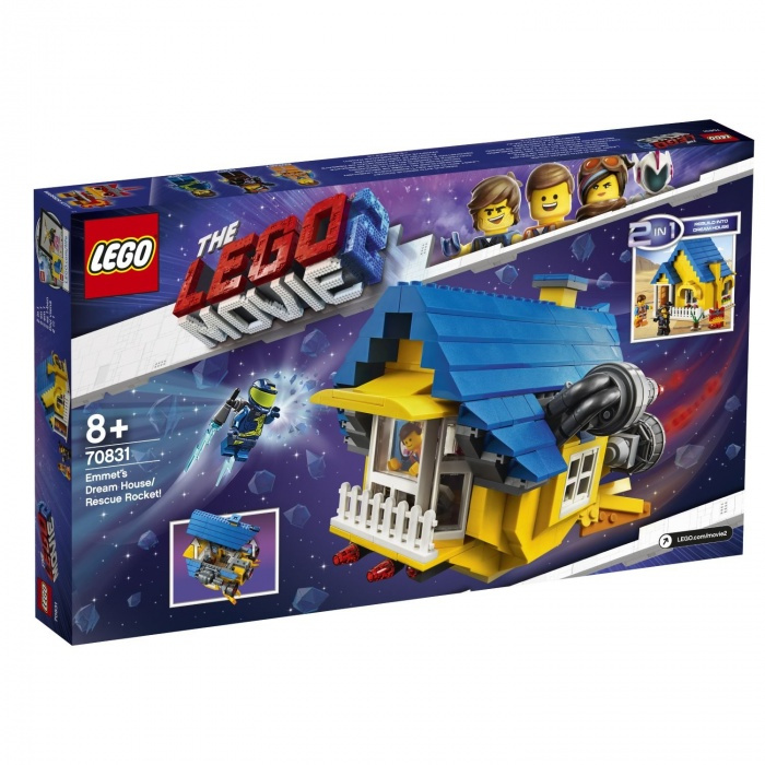 70831 LEGO MOVIE 2 - Emmetův dům snů / záchranná raketa!