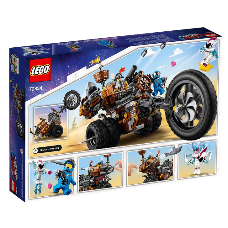 70834 LEGO MOVIE 2 - Ocelákova motorová tříkolka Heavy Metal!