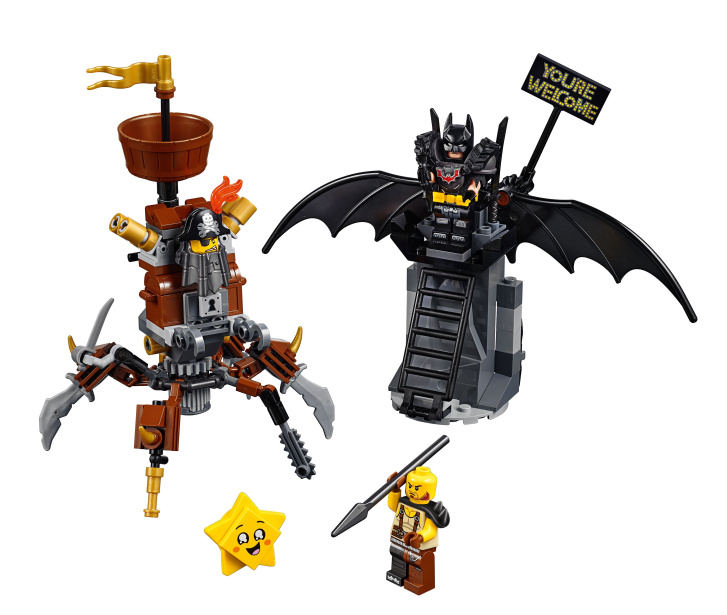 70836 LEGO MOVIE 2 - Batman a Ocelot připraveni na boj.