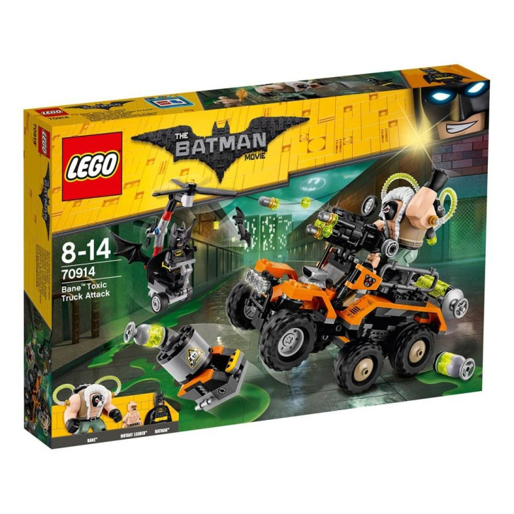 70914 LEGO BATMAN MOVIE - Bane a útok s náklaďákem plným jedu
