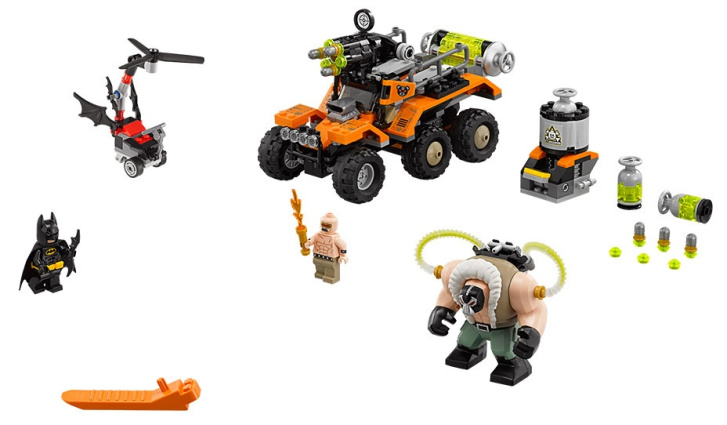70914 LEGO BATMAN MOVIE - Bane a útok s náklaďákem plným jedu