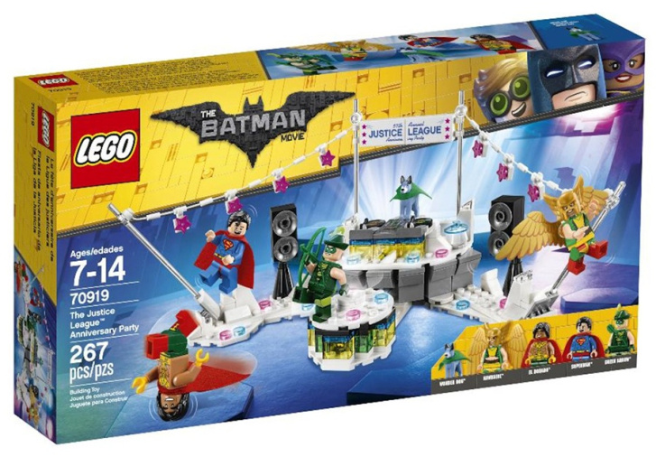 70919 LEGO BATMAN MOVIE - Výroční oslava Ligy spravedlivých