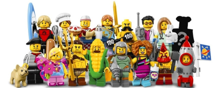 71018 LEGO - Minifigurky 17. série