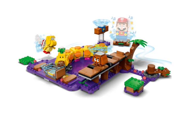 71383 LEGO SUPER MARIO – Wiggler a jedovatý močál