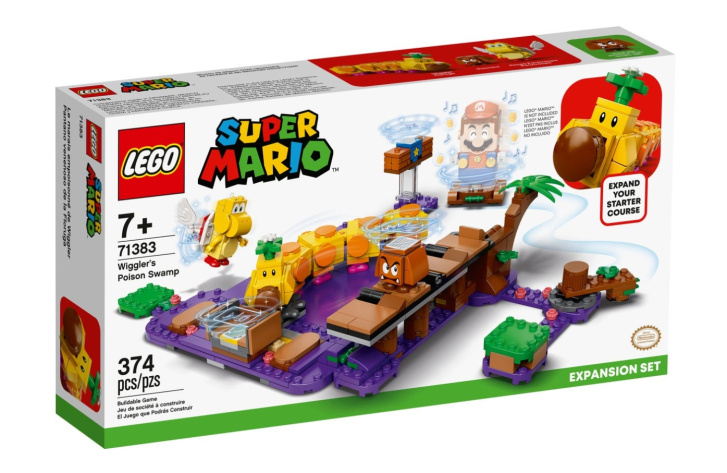 71383 LEGO SUPER MARIO – Wiggler a jedovatý močál