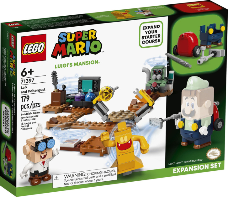 71397 Lego Super Mario – Luigiho sídlo: Poltergust